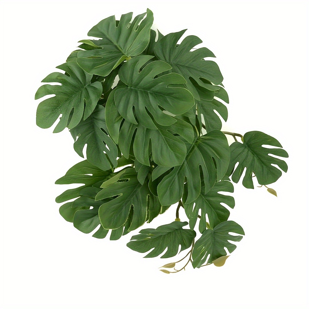 Monstera Adansonii - Искусственные растения для террариума: подвесные растения,